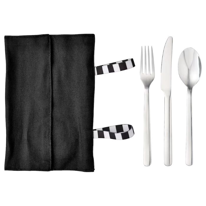 Travel cutlery with case