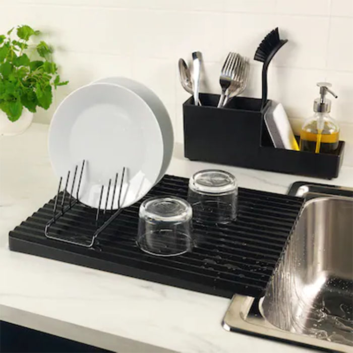Lazy corner six-layer retractable kitchen utensils/dishes/pot lid storage  rack - Shop lazycorner Shelves & Baskets - Pinkoi